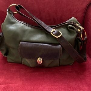 Vintage Marino Orlando Luxury Leather Shoulder Bag